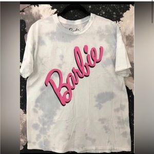Barbie tie dye emblem short sleeve shirt